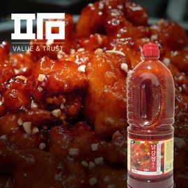 [PURUNE FOOD] Chicken Gangjeong Sauce Seasoned Chicken 2.2kg Large-capacity for restaurants for businesses_Seasoned Chicken, Chicken Gangjeong, Sotteok Sotteok_Made in Korea